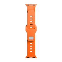 3mk Silicone Watch Strap pro Apple 38/40/41 mm Orange