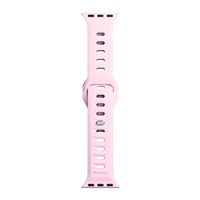 3mk Silicone Watch Strap pro Apple 38/40/41 mm Powder Pink