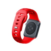 3mk Silicone Watch Strap pro Apple 38/40/41 mm Red