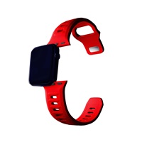 3mk Silicone Watch Strap pro Apple 38/40/41 mm Red