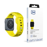 3mk Silicone Watch Strap pro Apple 38/40/41 mm Yellow