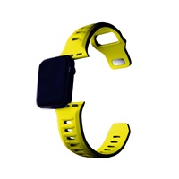 3mk Silicone Watch Strap pro Apple 38/40/41 mm Yellow