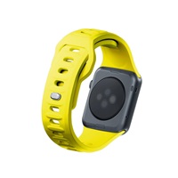 3mk Silicone Watch Strap pro Apple 38/40/41 mm Yellow