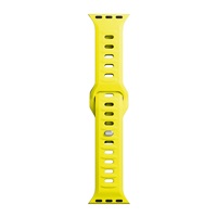 3mk Silicone Watch Strap pro Apple 38/40/41 mm Yellow