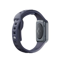 3mk Silicone Watch Strap pro Apple 42/44/45/49 mm Gray