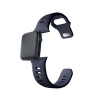 3mk Silicone Watch Strap pro Apple 42/44/45/49 mm Gray