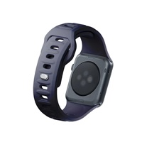 3mk Silicone Watch Strap pro Apple 42/44/45/49 mm Gray