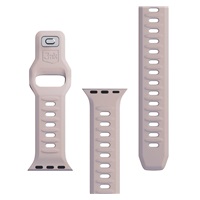 3mk Silicone Watch Strap pro Apple 42/44/45/49 mm Latte