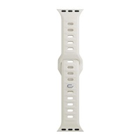 3mk Silicone Watch Strap pro Apple 42/44/45/49 mm Nude
