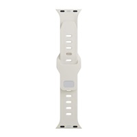 3mk Silicone Watch Strap pro Apple 42/44/45/49 mm Nude