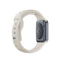 3mk Silicone Watch Strap pro Apple 42/44/45/49 mm Nude