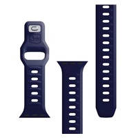 3mk Silicone Watch Strap pro Apple 42/44/45/49 mm Ocean Blue