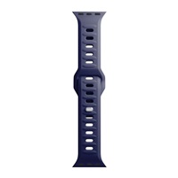 3mk Silicone Watch Strap pro Apple 42/44/45/49 mm Ocean Blue