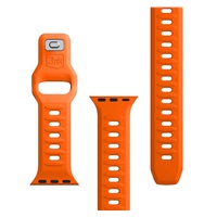 3mk Silicone Watch Strap pro Apple 42/44/45/49 mm Orange