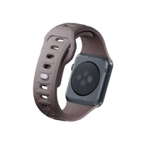 3mk Silicone Watch Strap pro Apple 42/44/45/49 mm Taupe