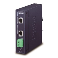 Planet IPOE-173S napájení po ethernetu IEEE802.3bt, 70W, 1xGbE, DIN, IP30, -40 až 75 C