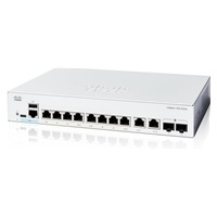 Cisco Catalyst switch C1300-8T-E-2G (8xGbE,2xGbE/SFP combo,fanless)