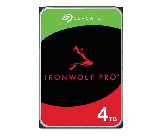 BAZAR - SEAGATE HDD 4TB IRONWOLF PRO (NAS), 3.5", SATAIII, 7200 RPM, Cache 256MB, recertified product
