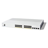 Cisco Catalyst switch C1300-24P-4G (24xGbE,4xSFP,24xPoE+,195W,fanless)