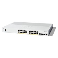 Cisco Catalyst switch C1300-24P-4X (24xGbE,4xSFP+,24xPoE+,195W,fanless)