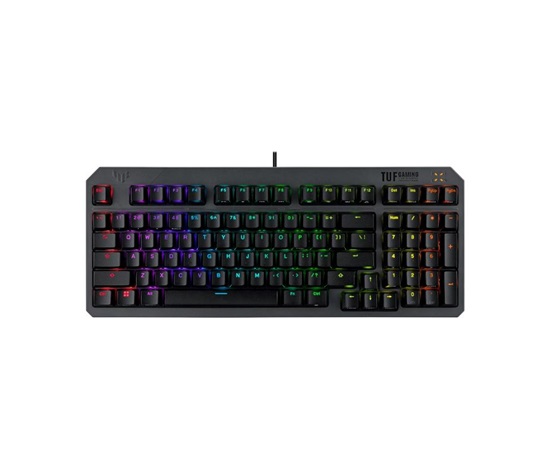 ASUS klávesnice TUF Gaming K3 GEN II, mechanická, CZ/SK, šedá