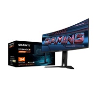 GIGABYTE LCD - 34" Gaming monitor MO34WQC2, OLED, 3440 x 1440 WQHD, 240Hz, 1.5M:1, 250cd/m2, 0.03ms, 2xHDMI, 1xDP