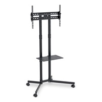 CONNECT IT Wheelie III pojízdný stojan & držák na jednu obrazovku 37" - 70", záruka 30 let, černá