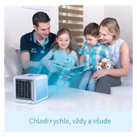 BAZAR - Arctic Air - Praktický pomocník během horkých dní - Černý - poškozený obal