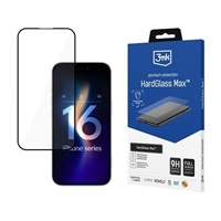 3mk tvrzené sklo HardGlass MAX Black pro Apple iPhone 16 Pro Max