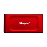 Kingston Externí SSD 1TB XS1000, USB 3.2, červená