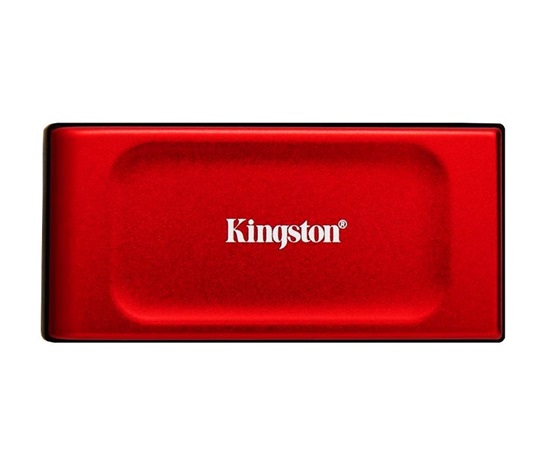 Kingston Externí SSD 1TB XS1000, USB 3.2, červená