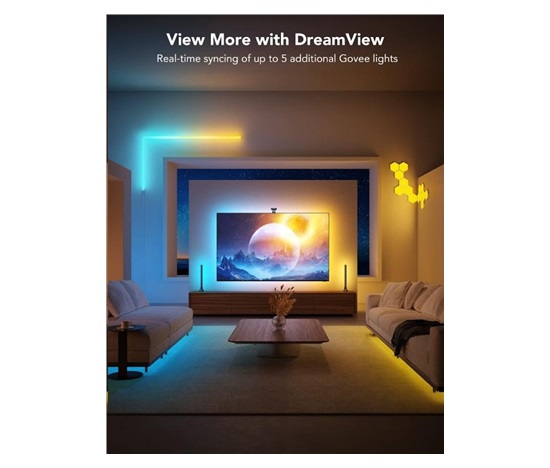 BAZAR - Govee DreamView T2 DUAL TV 55-65" SMART LED podsvícení RGBIC - pošk. obal