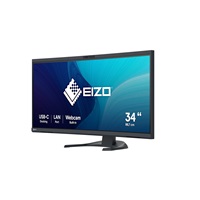 EIZO MT 34" EV3450XC-BK FlexScan, IPS, 3840x1440, 300nit, 1000:1, 5ms, USB-C, DisplayPort, USB, HDMI, Repro, Černý