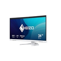 EIZO MT 34" EV3450XC-WT FlexScan, IPS, 3840x1440, 300nit, 1000:1, 5ms, USB-C, DisplayPort, USB, HDMI, Repro, Bílý