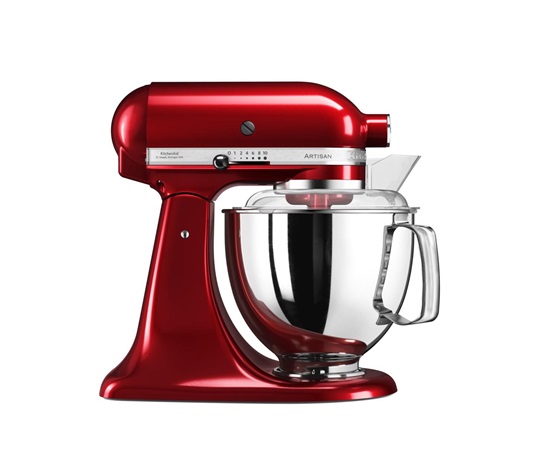 BAZAR - KitchenAid Artisan 5KSM175PSECA kuchyňský robot, 10 rychlostí, planetární systém, červená - opraveno