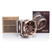 NOCTUA Chladič CPU NH-D15 G2, 2x 140mm, LGA1851, AM5, hnědá/stříbrná