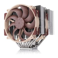 NOCTUA Chladič CPU NH-D15 G2 HBC, 2x 140mm, LGA1851, AM5, hnědá/stříbrná