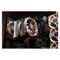 NOCTUA Ventilátor NF-A14x25r-G2-PWM, 140mm, hnědá