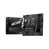 BAZAR - MSI MB Sc LGA1700 PRO B760M-P DDR4, Intel B760, 4xDDR4, 1xDP, 1xHDMI, 1xVGA, mATX - Po opravě (Bez příšlušenství