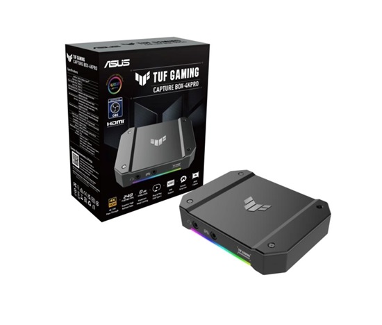 ASUS Záznamové zařízení TUF GAMING CAPTURE BOX 4KPRO, USB-C 3.2, 1xHDMI