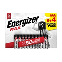 Energizer LR03/10 Max AAA 6+4 zdarma
