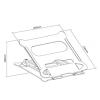 Reflecta ERGO Laptop Riser LR15 stojan na laptop