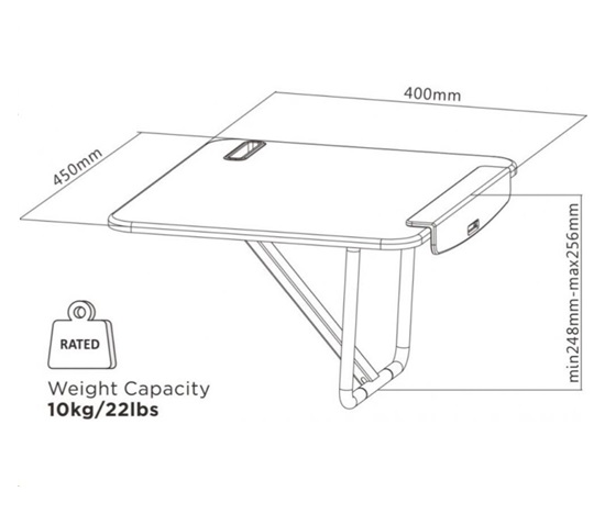 Reflecta ERGO Stand Workstation C450 stojan na laptop