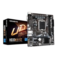 GIGABYTE MB Sc LGA1700 H610M H V2, Intel H610, 2xDDR5, 1xHDMI, 1xVGA, mATX
