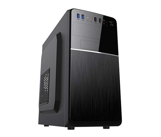 VeinX case Chant CH25M Micro Tower, bez zdroje, 2x USB3.0, 2x USB2.0, černá