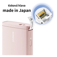 Niimbot Tiskárna štítků D11-H Smart, růžová + role štítků 160 ks