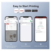 Niimbot Tiskárna štítků D11-H Smart, modrá + role štítků 160 ks