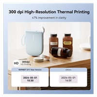 Niimbot Tiskárna štítků D11-H Smart, modrá + role štítků 160 ks