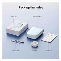 Niimbot Tiskárna štítků D11-H Smart, modrá + role štítků 160 ks