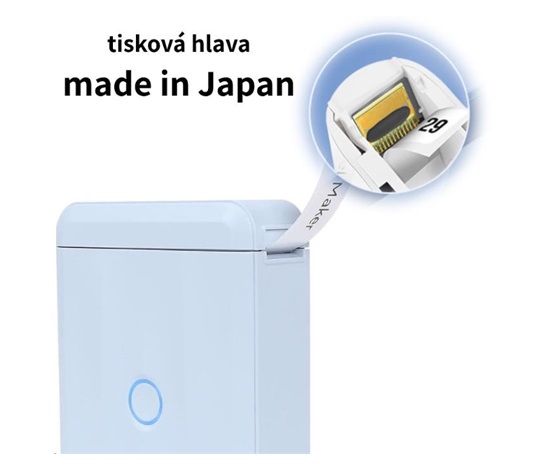 Niimbot Tiskárna štítků D110-M Smart, modrá + role štítků 160 ks